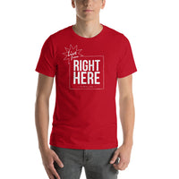From Right Here T-shirt - Pie-Bros-T-Shirts