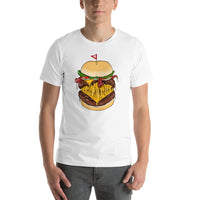 Bacon Double Cheeseburger T-shirt - Pie-Bros-T-shirts