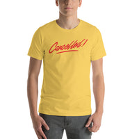 Yellow Cancelled Graphic Tee